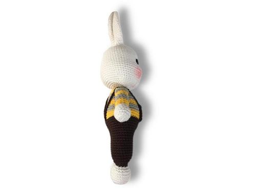 İlmek Bebek Amigurumi El Örgüsü Oyuncak Tavşan Zeytin